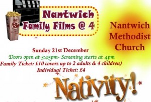 Nantwich Family Films @4 to screen “Nativity” movie