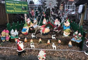 Mooning gnomes in Wistaston make Christmas Grotto comeback