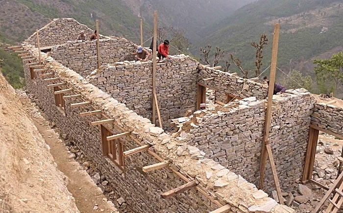 nepal school build - fire cadets