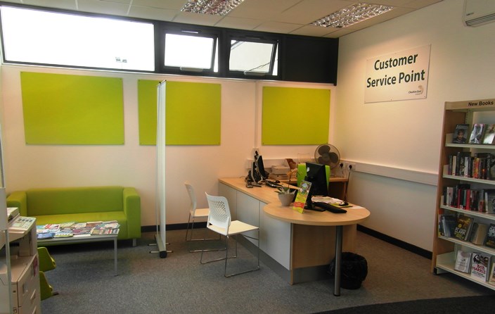 new nantwich library interior