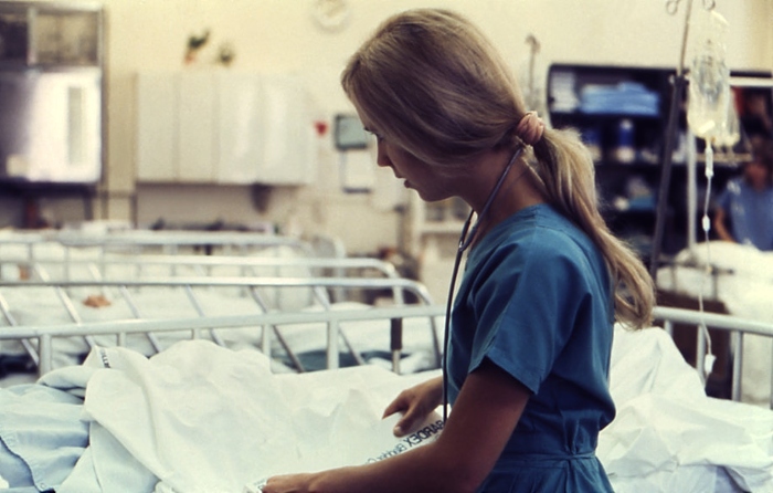 nurse at work - creative commons image from Public Health Image Library