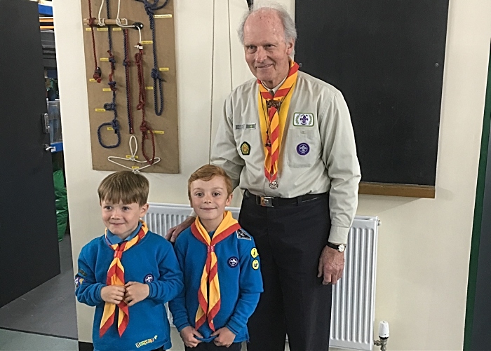 old and young - wistaston scouts