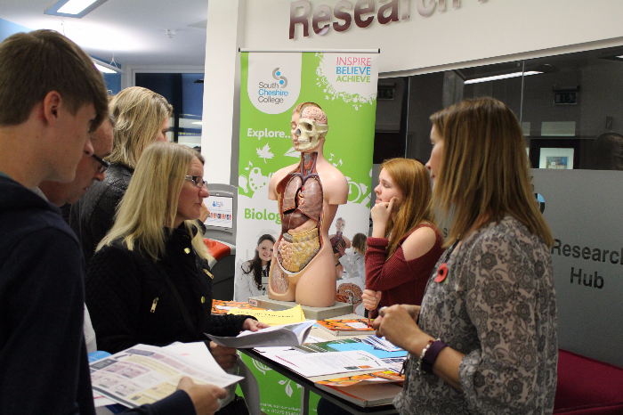 open evening south cheshire college