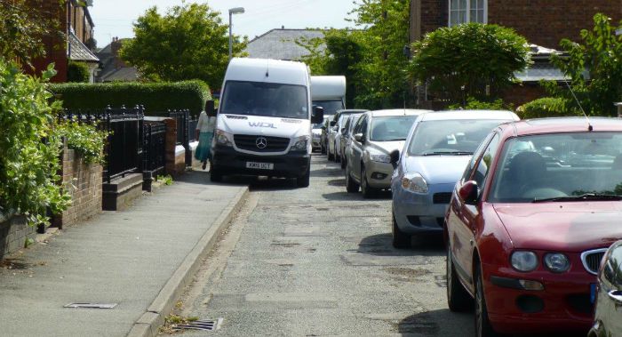 parking and driving on South Crofts