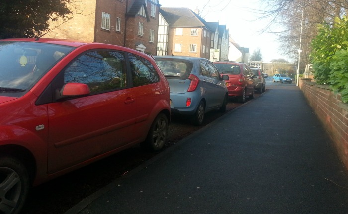 parking on Welsh Row