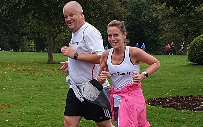 parkrun Julie and Pete - baby death charity