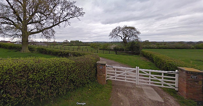 pic courtesy of Google Maps - Grange Farm in Marbury