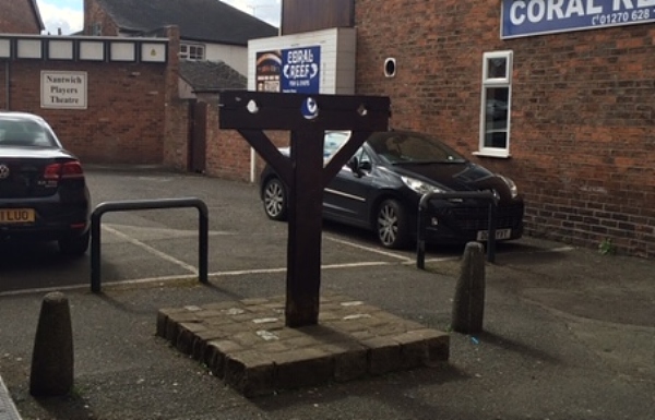 pillory street stocks in nantwich