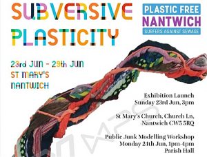 Plastic Free Nantwich exhibition to open at St Mary’s Church