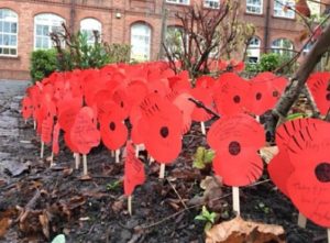 poppies-outside-malbank-school-in-nantwich