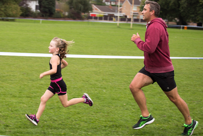 pound the park, Pear Tree's Molly and her dad