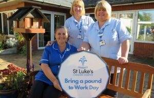 St Luke’s Hospice Cheshire launches ‘Bring £1 to Work Day’