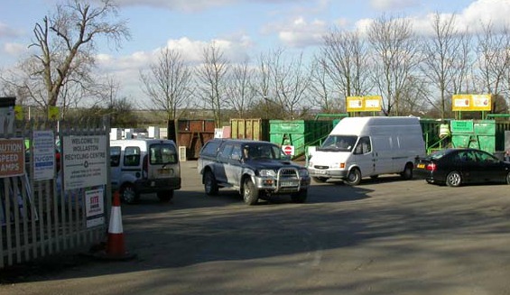 address - recycling centre (creative commons pic by Kokai on geograph.org.uk)