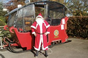 Rotary Club unveils Santa Float routes in Nantwich