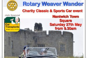 Rotary Weaver Wander rally to take place on May 27