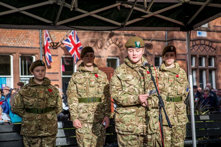 Armistice centenary in Nantwich 1