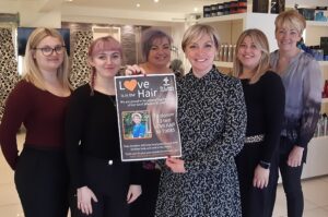 South Cheshire hair salons join St Luke’s Hospice “cutting edge” campaign