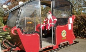 Rotary unveil dates for Santa’s Christmas Sleigh visits in Nantwich