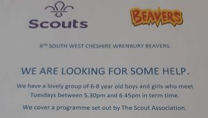 Wrenbury scout group’s appeal for help to prevent closure
