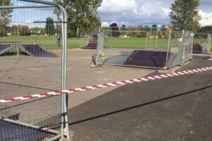Residents unhappy at closure of Nantwich skate and cycle park