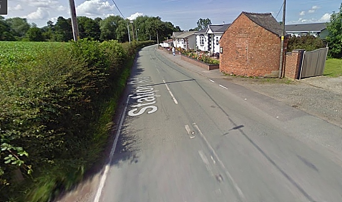 station road in wrenbury