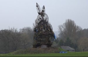 Police launch arson probe after Snugburys straw sculpture burnt down