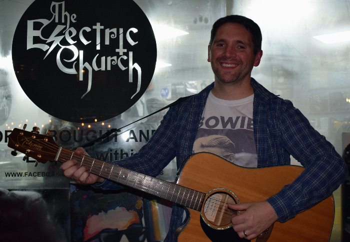 tim lee at the Electric Church in Winsford