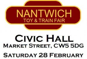 Nantwich Toy and Train Fair planned for Civic Hall
