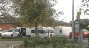 Council bids to remove travellers occupying Love Lane car park in Nantwich