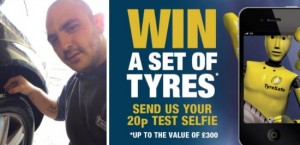 South Cheshire car service firm seeks best “tyre test selfie”!