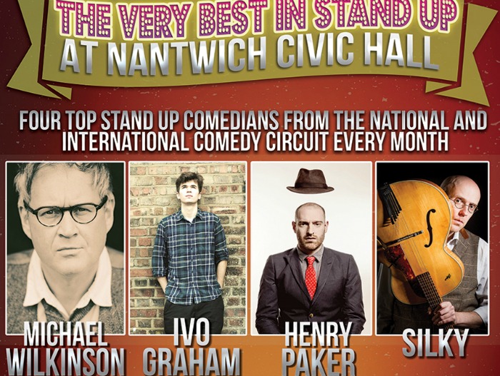 comedians in very best in stand up feb 2016 poster