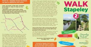 Stapeley Parish Action Group unveils Walk Stapeley leaflet