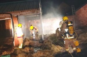 Man injured after fire ripped through stable in Willaston