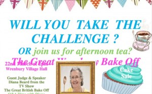 Great British Bake Off contestant to judge Wrenbury contest