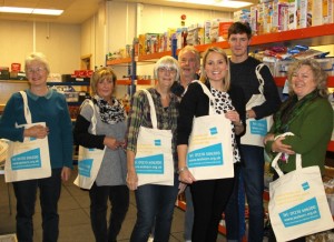 Wulvern helps out Nantwich Foodbank hit by bag charge