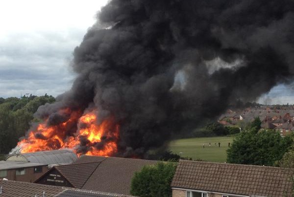 youth centre fire in Crewe